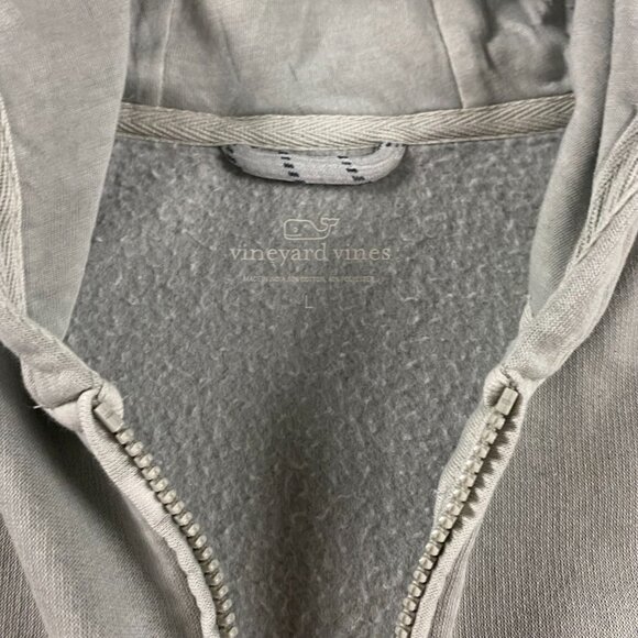 Vineyard Vines Hoodie Women's Large Sun Faded Fishbones Living The Good Life - Picture 6 of 13